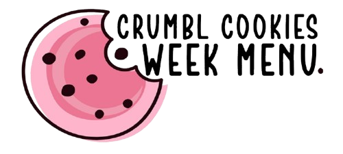 Crumbl Cookies Week Menu