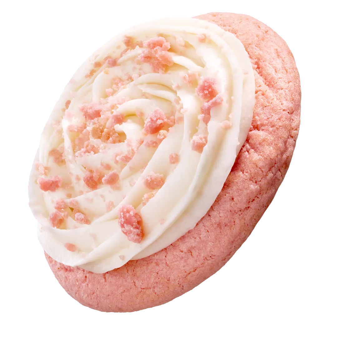 Pink Velvet Cake Cookie